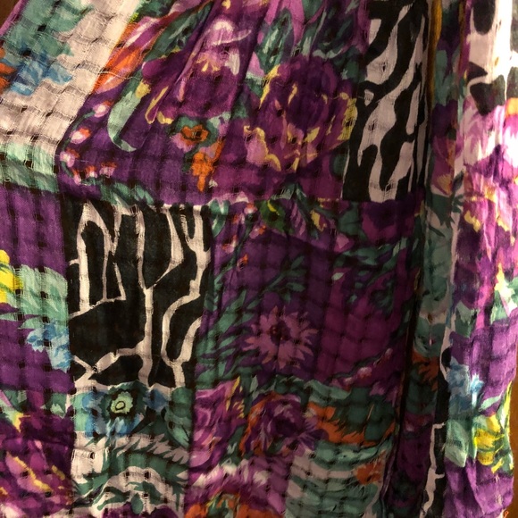 Multi Patterned Scarf - Picture 2 of 3